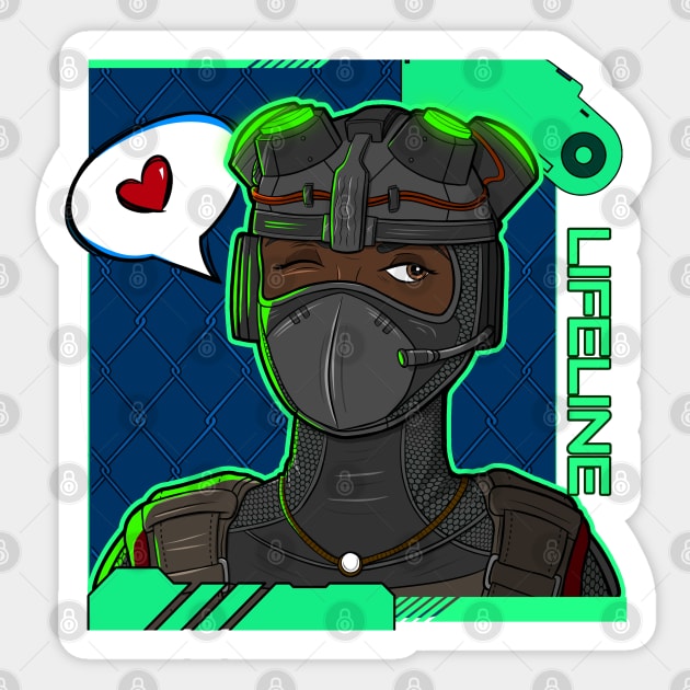 Lifeline Sticker by Nighte